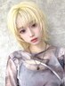 【世界一痛ませない】小顔カット+FIBREPLEXブリーチ+ケアカラー¥15000