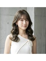 レガリタ(Regarita)&nbsp;《Regarita》オリーブベージュ/シースルーバング〇20代〇30代