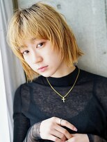 ライラ(Lyla)&nbsp;下北沢ボブウルフ｜ブロンド×顔まわりレイヤー