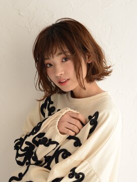 アースコアフュールボーテ 川越店(EARTH coiffure beaute) ふんわり♪ミディアムボブ