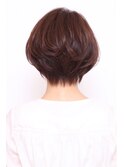 前下がりボブバック