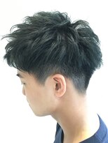 レーヴ(Reve)&nbsp;刈り上げパーマ×個性派カラー【レーヴ】