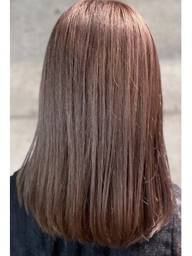 ポット バイ クレドガーデン 大宮東口店(pote by CRED GARDEN) 透け感/ダブルカラー/ココアブラウン/ツヤ髪/内巻きミディ