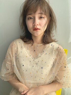 オグジュアリー 表参道(aux.) 大人かわいい/前髪[表参道/表参道駅]