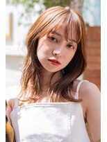 エース (ACE)&nbsp;ACE 横浜 ベージュカラー×シースルーバング