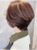 【お客様スタイル】クセを活かした大人ショート