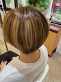 ヘアメイク パッセージ(hair make passage) 太めのハイライトでメリハリをつけたスタイルもおすすめです！！