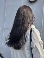 ロカ 表参道(loka)&nbsp;レイヤーカット/オリーブグレージュ[表参道/ハイライト]Mai