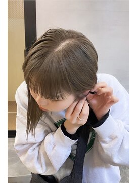 ニール 名古屋 伏見 丸の内(NEELU) 【Neelu】1ブリーチでできる、透明感まろやかベージュ