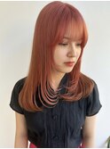 福井 大和田 ハイトーン コーラルピンクベージュ レイヤー