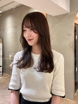 ローレン(LOREN)&nbsp;グレージュカラーミルクティーカラーインナーカラーダブルカラー