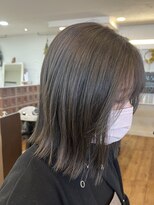 ヘアー ミュゼ 柱店(HAIR Musee) 透明感オリーブグレージュ