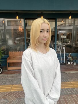 チェリーコーク ウブ(CHERRY COKE ubu) ブロンドヘアー