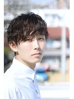 アールラボ(R-lab) 緩めツイストスパイラルパーマスタイル