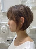 大人ヘア/丸みショート