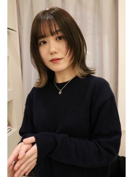 エレノア 梅田 大阪駅前第4ビル店(Eleanor) 【Eleanor梅田】レイヤーウルフボブインナーカラー