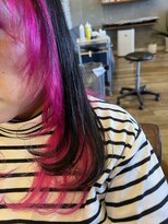 ヴァニラノースヘアー(vanilla#NORTH HAIR)&nbsp;インナーカラーＩＮピンク