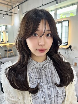 サロンドミルク 新百合ヶ丘店(salon de MiLK) ミルクティーベージュグレージュダブルカラーハイライトインナー
