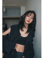 グロス トウキョウ バイボクノ(Gloss Tokyo By Bokuno)&nbsp;【韓国ヘア】レイヤーロング　グレーベージュ　韓国風巻き