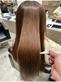 髪質改善サラサラプレミアム大人ガーリー韓国ロングAライン