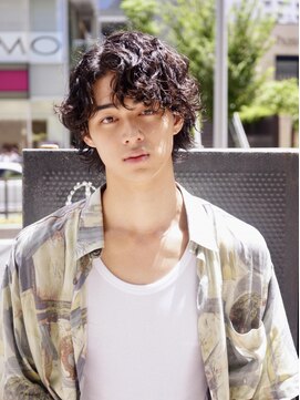 ラヴィズム 名駅店(LUVISM) 無造作パーマニュアンスパーマ刈り上げ名駅名古屋