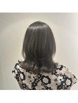 リュネッツ あざみ野店(lunettes)&nbsp;【白髪ぼかし】ハイライトグレージュ×ナチュラルウルフ