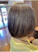 コントラストの効いたハイライト×ボブデザイン！