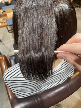 オルシェット(olchette) 自然な丸み、おさまり！ダメージレス！の黒木式酸性ストレート