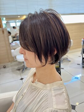 ヴィーヴォ 深江橋店(VIVO) 【VIVO】丸みショートボブ 軽めボブ 30代40代50代 小顔カット