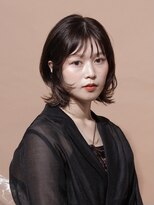 ピークアブー アヴェダ 池袋東武(PEEK-A-BOO AVEDA) もみあげレイヤー×そとはねボブ