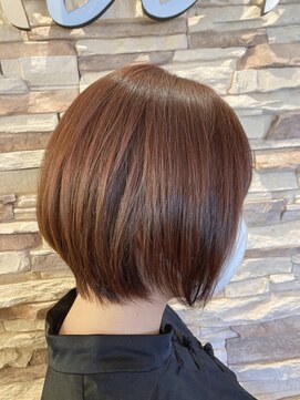 ルートバイエアー(Root by air) 大人可愛いマッシュショートウルフボブ20代30代40代50代