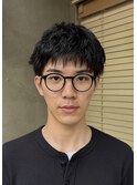 スパイキーショートメンズショートツーブロック刈り上げ