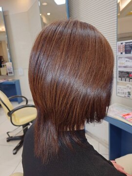 ヘアープレイスクリアライン 栄町店(hair place CLEAR LINE) 【レイヤーボブ】髪質改善/トステア/シルク架橋/メテオ