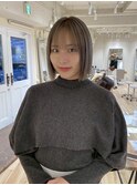 ハイトーンミニボブ