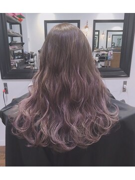 ミリム 栄矢場町店(MIRiM) 【栄矢場町】ピンクアッシュ、ブリーチなしダブルカラー