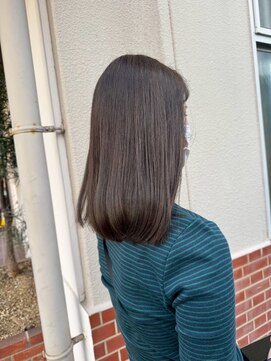 ルレーヴ 市野店 (Le・reve) 暗めカラーロブ [浜松/市野/浜松郊外/髪質改善/縮毛矯正/メンズ