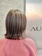 アウラ 高岡店(AULA)の写真/◆大人女性にも人気！白髪ぼかし×デザインカラー◆艶・透明感・抜け感を叶える髪質改善カラー☆