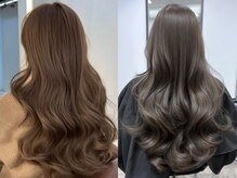 [縮毛矯正,相模大野駅,白髪ぼかしハイライト,相模大野,髪質改善]