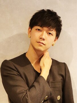 コンフィデンス メンズヘアー(confidence MEN'S HAIR) 【ナチュラルアシンメトリー】×ツーブロック