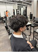 マッシュスパイラルパーマ