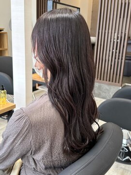 アトリエコア(Atelier Coa) 太白区ブリーチなしダブルカラー顔周りレイヤーカット髪質改善