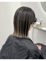 ジュイル ハラジュク(JEWIL HARAJUKU) 切りっぱなしボブバレイヤージュ