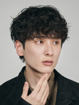 フィフス 栄(fifth) 名古屋栄シャドウパーマメンズマッシュウルフ無造作ツーブロック