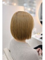 ミリー(Mily)&nbsp;ミルクティーグレージュ×ボブ