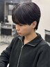 men'sカット+曲がる縮毛矯正¥22000