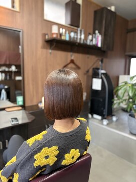 アオイ(Aoi) 【梅雨前必見】酸性ストレート×髪質改善でまとまる美ボブ