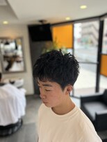 セピア 武蔵浦和店(SEPIA)&nbsp;爽やかさ演出スパイキーショートパーマ