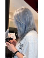アース エレガンス 吉祥寺店(EARTH Elegance)&nbsp;透け感あふれるホワイトアッシュシルバー