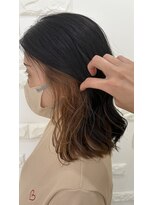 エス ハート オブ ヘアー 名東店(Heart of HAIR)&nbsp;【ESスタイリスト佐藤】Autumn Style インナーカラー