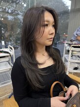 バイブアンドアネックス(VIBE & ANNEX)&nbsp;ダークトーン　x レイヤーカット